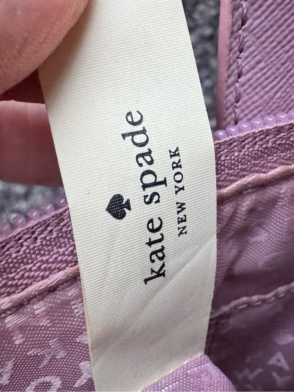 Kate Spade New York Pink Glitter Crossbody Satchel Small Tote Bag - Picture 10 of 12